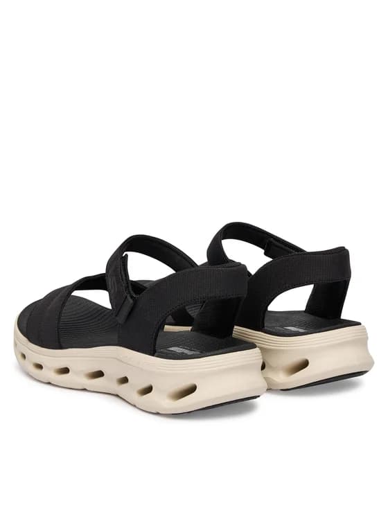 صندل زنانه اسکچرز SKECHERS Slip-ins GO WALK 141269/BKW — تصویر ۴