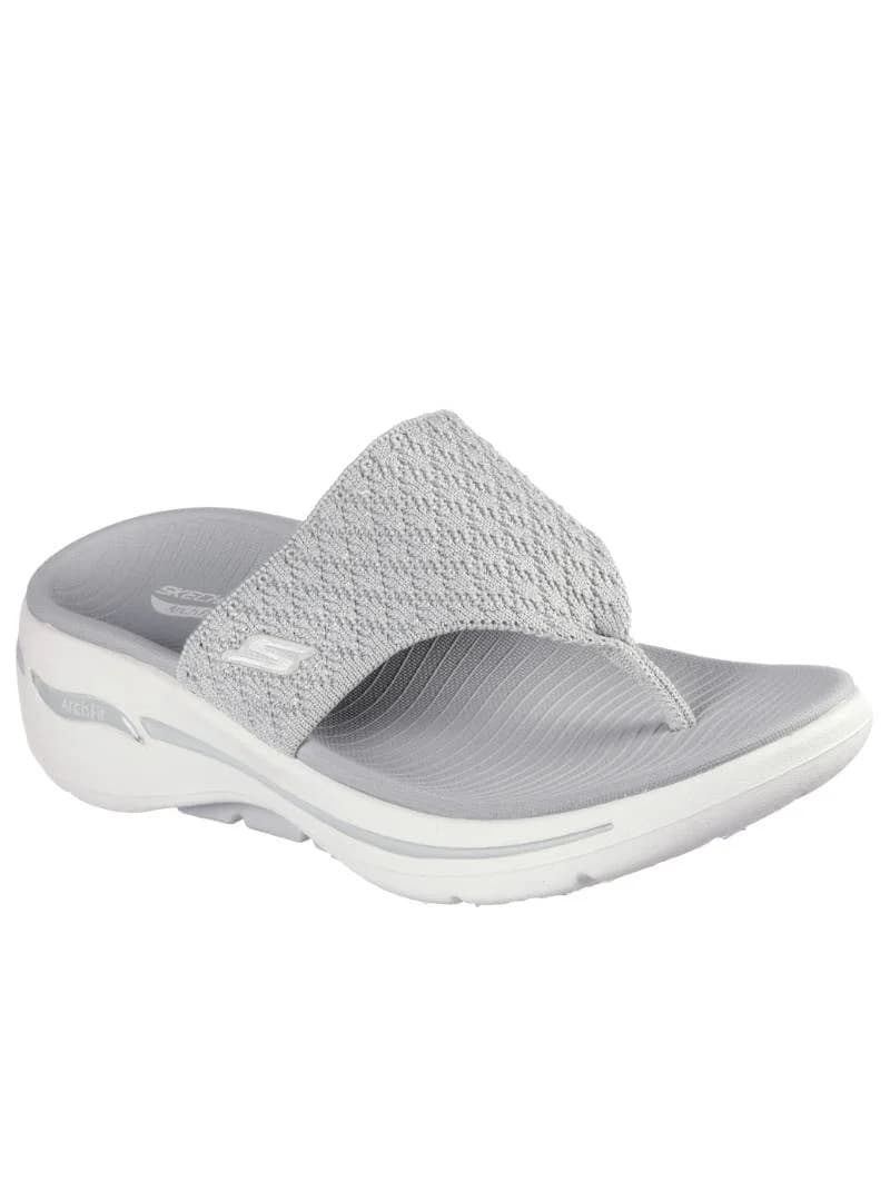 دمپایی زنانه اسکچرز SKECHERS GOwalk Arch Fit 140803-GRY — تصویر ۳