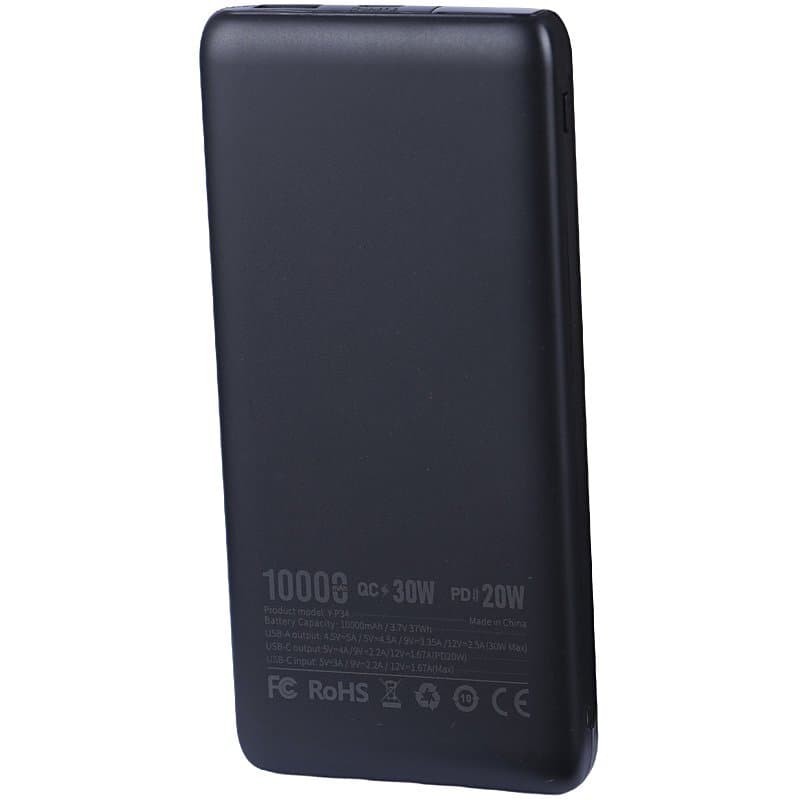 پاور بانک فست شارژ یوسوندا Y-P34 PD QC 30W ظرفیت 10000 میلی آمپر ساعت — تصویر ۶
