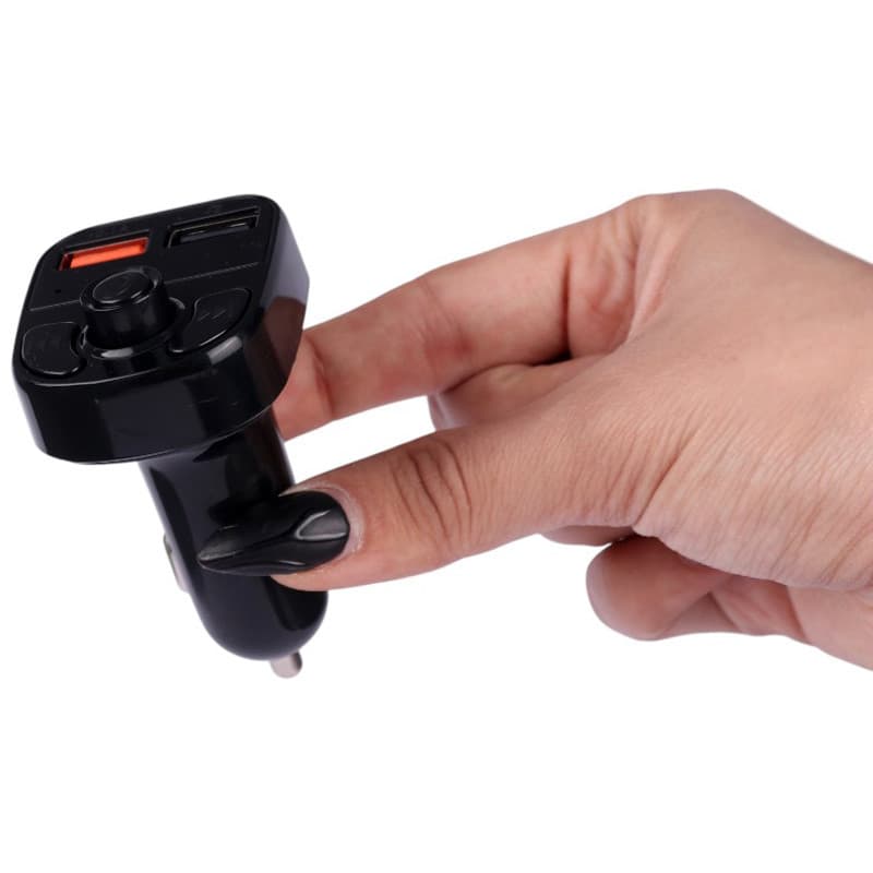 شارژر فندکی + FM Player بلوتوثی CAR X8 — تصویر ۹
