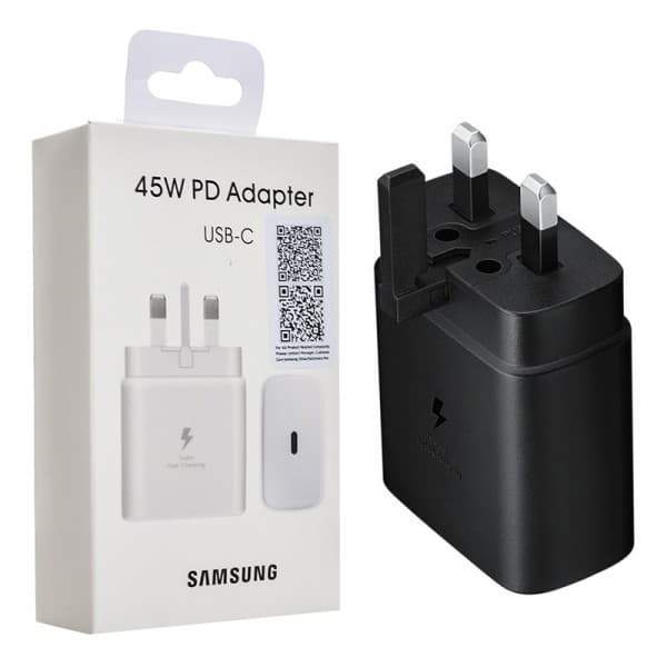 کلگی شارژر سه شاخه اروپایی سامسونگ (Samsung) 45W کپی