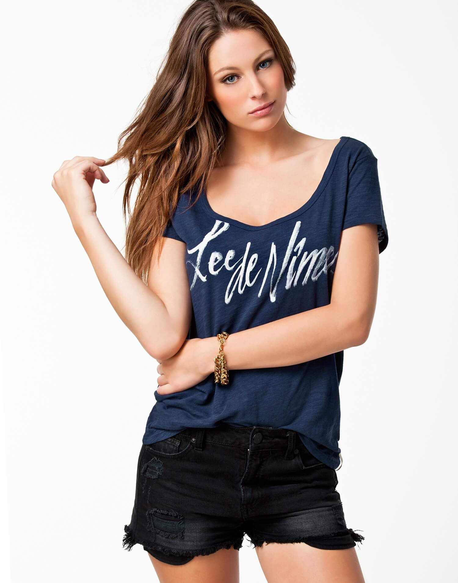 تی شرت آبی Lee Jeans