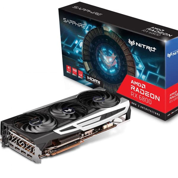 کارت گرافیک کارکرده Sapphire RX 6800 Nitro plus 16G