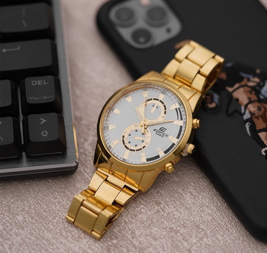 ساعت مچی مردانه عقربه ای طرح کاسیو ادیفایس CASIO EDIFICE — تصویر ۱۲