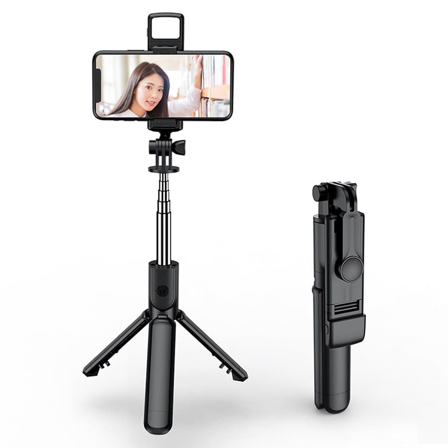 مونوپاد و سه پایه ریموت دار موبایل مدل S10 — تصویر ۱۰