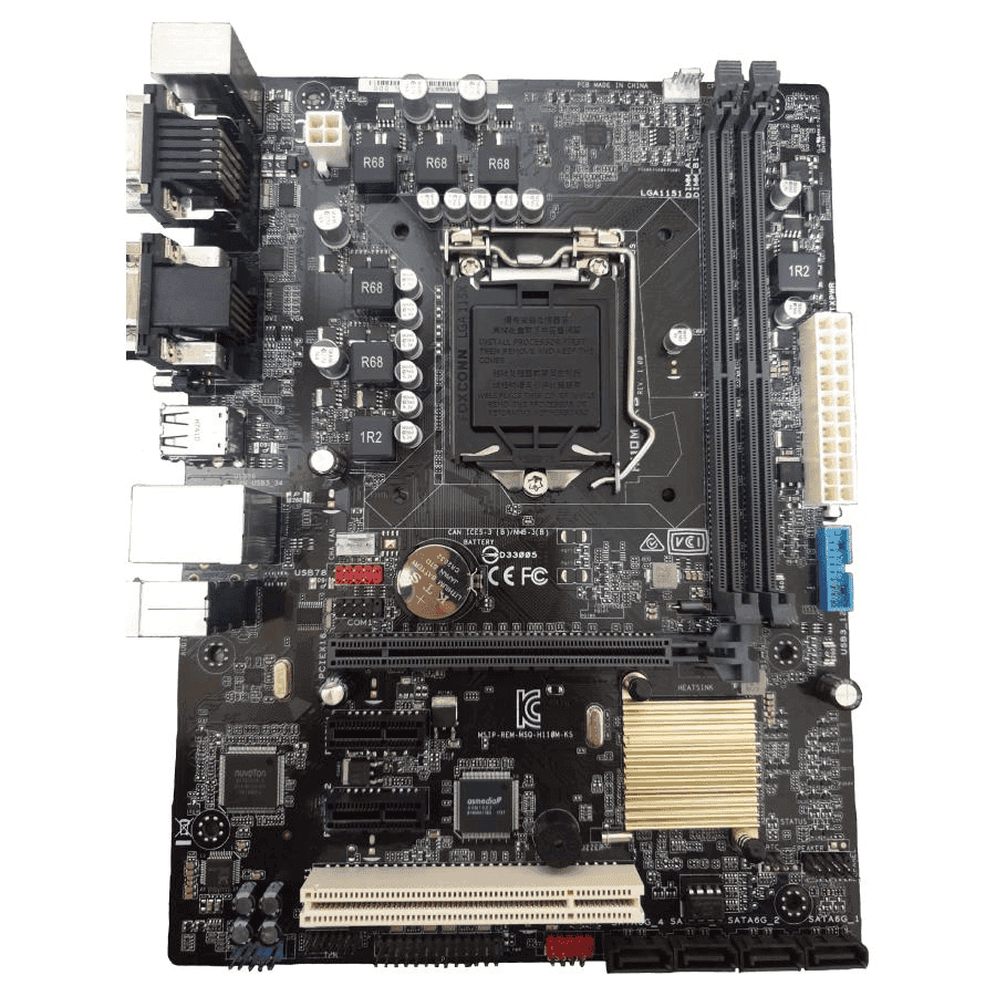 مادربرد کارکرده Asus H110M-KS DDR4 — تصویر ۵