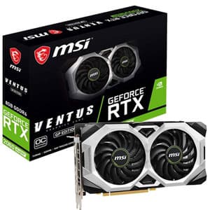 کارت گرافیک کارکرده msi 2060 Super ventus 8GB