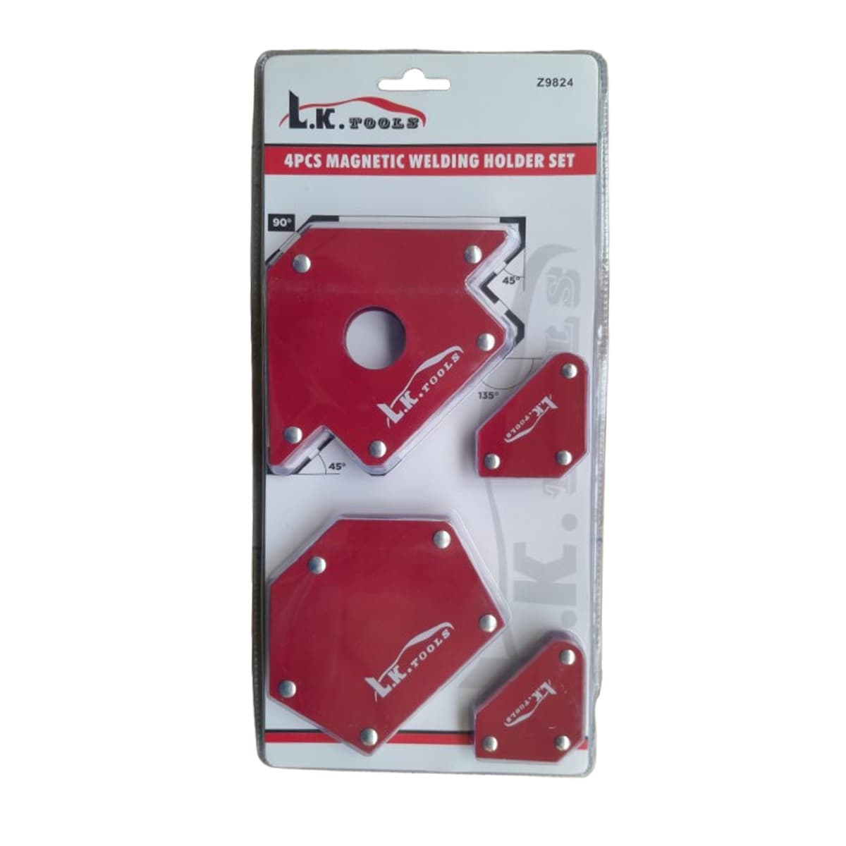 سری 4 عددی آهنربا (گونیا) جوشکاری LK کد Z9824 — تصویر ۶