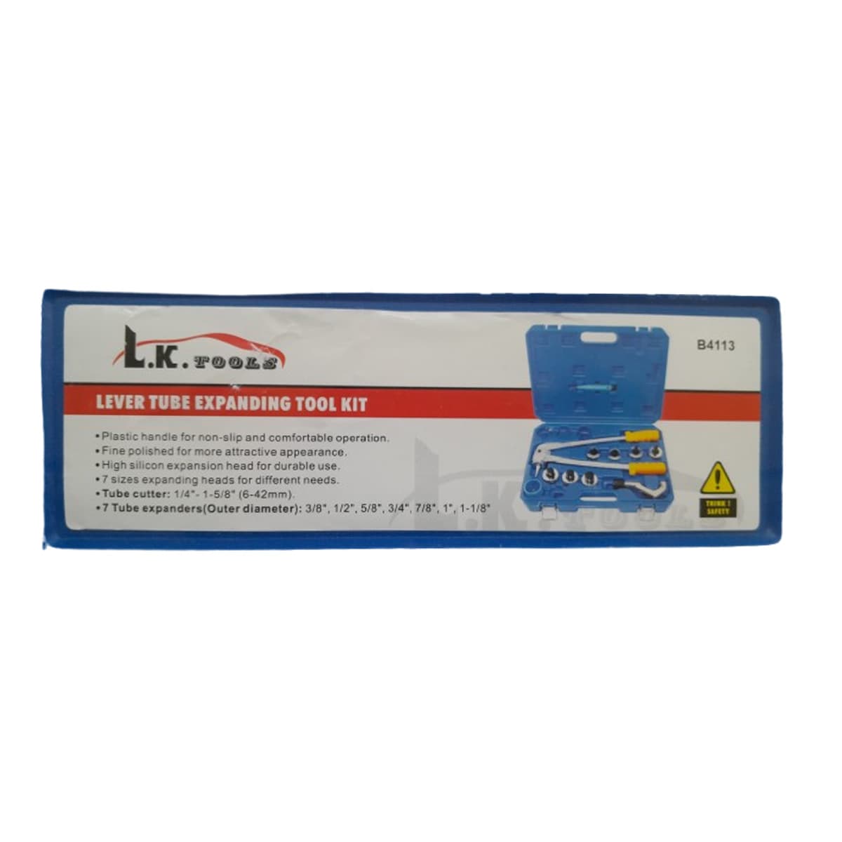 کیت گشادکن لوله و لوله بر و پلیسه گیر LK کد B4113 — تصویر ۷