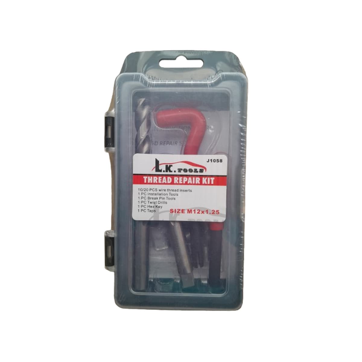 کیت تعمیر رزوه هلی کویل (M12x1.25) LK کد J1058 — تصویر ۵