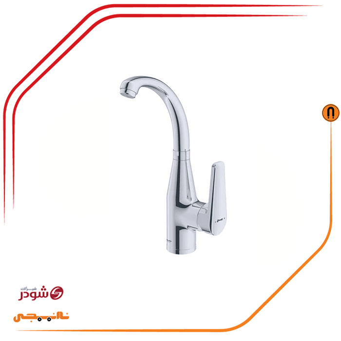 شیر روشویی زدرا شودر مدل لیون — تصویر ۵