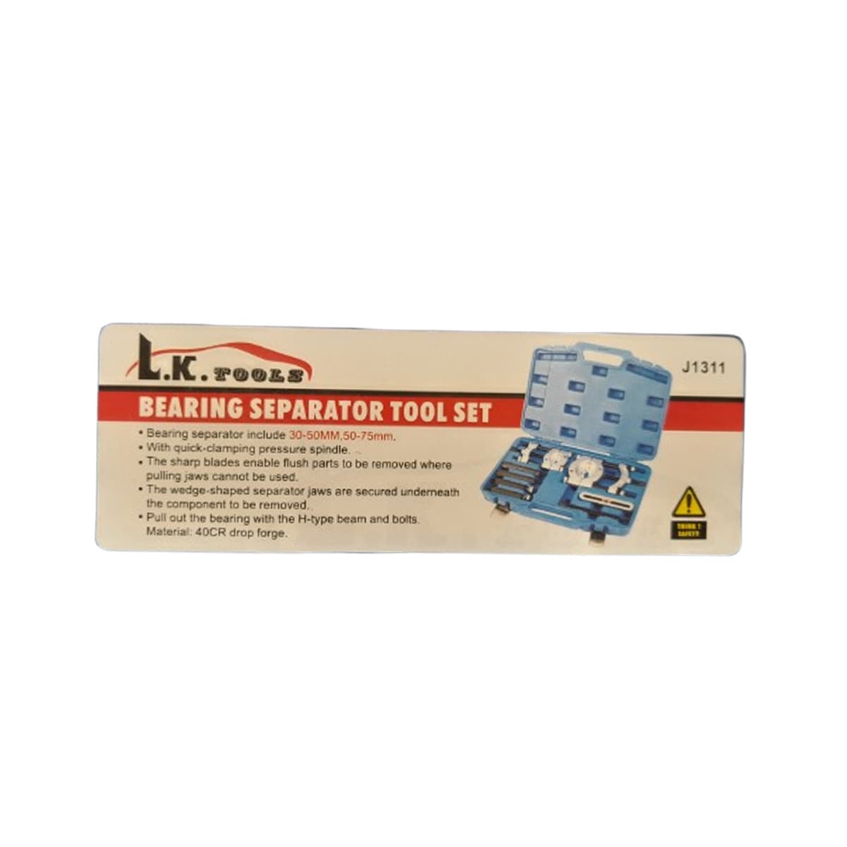 کیت بلبرینگ کش 50 – 30 و 75 – 50 میلیمتر LK کد J1311 — تصویر ۴