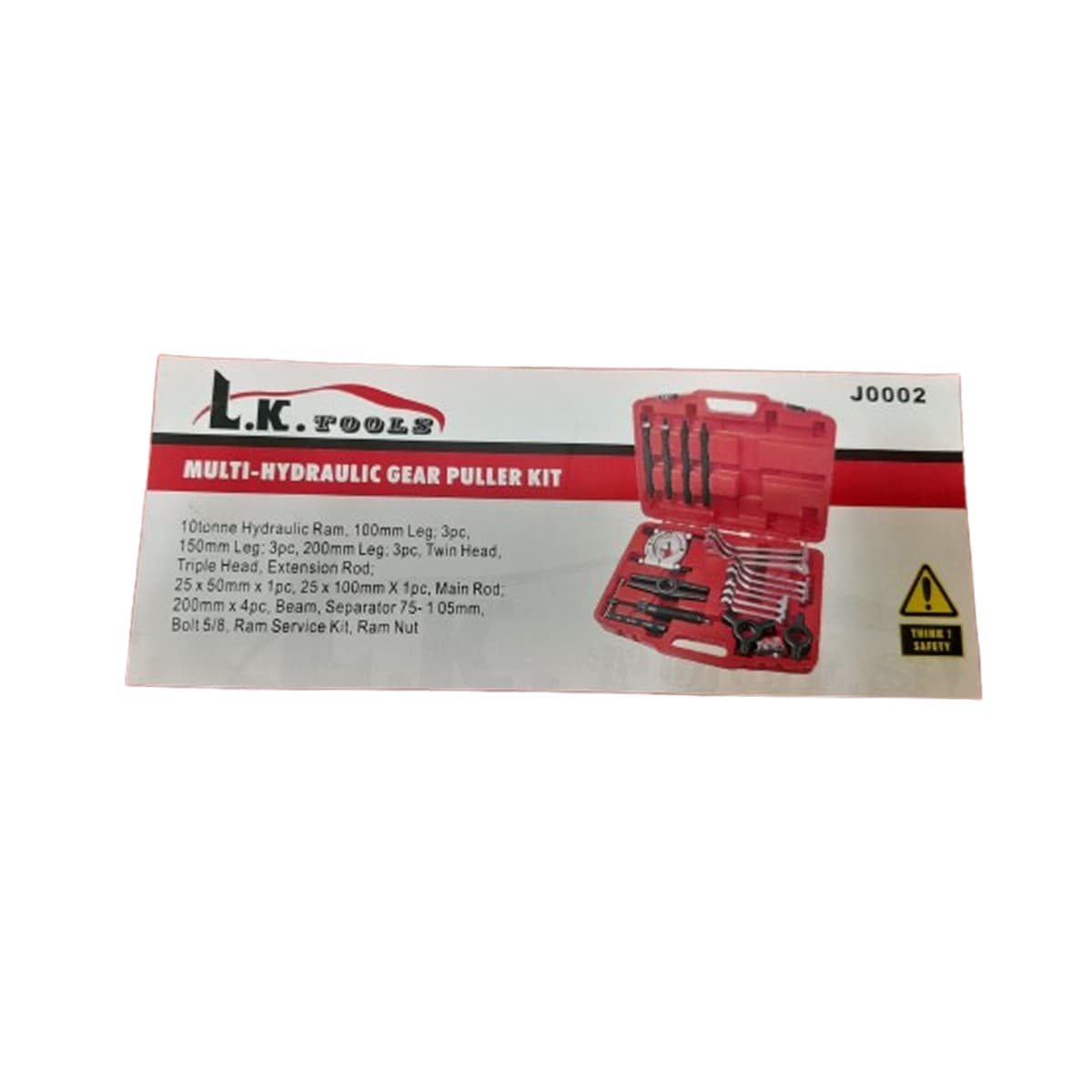 کیت بلبرینگ کش و پولی کش 10 تن هیدرولیک LK کد J0002 — تصویر ۵