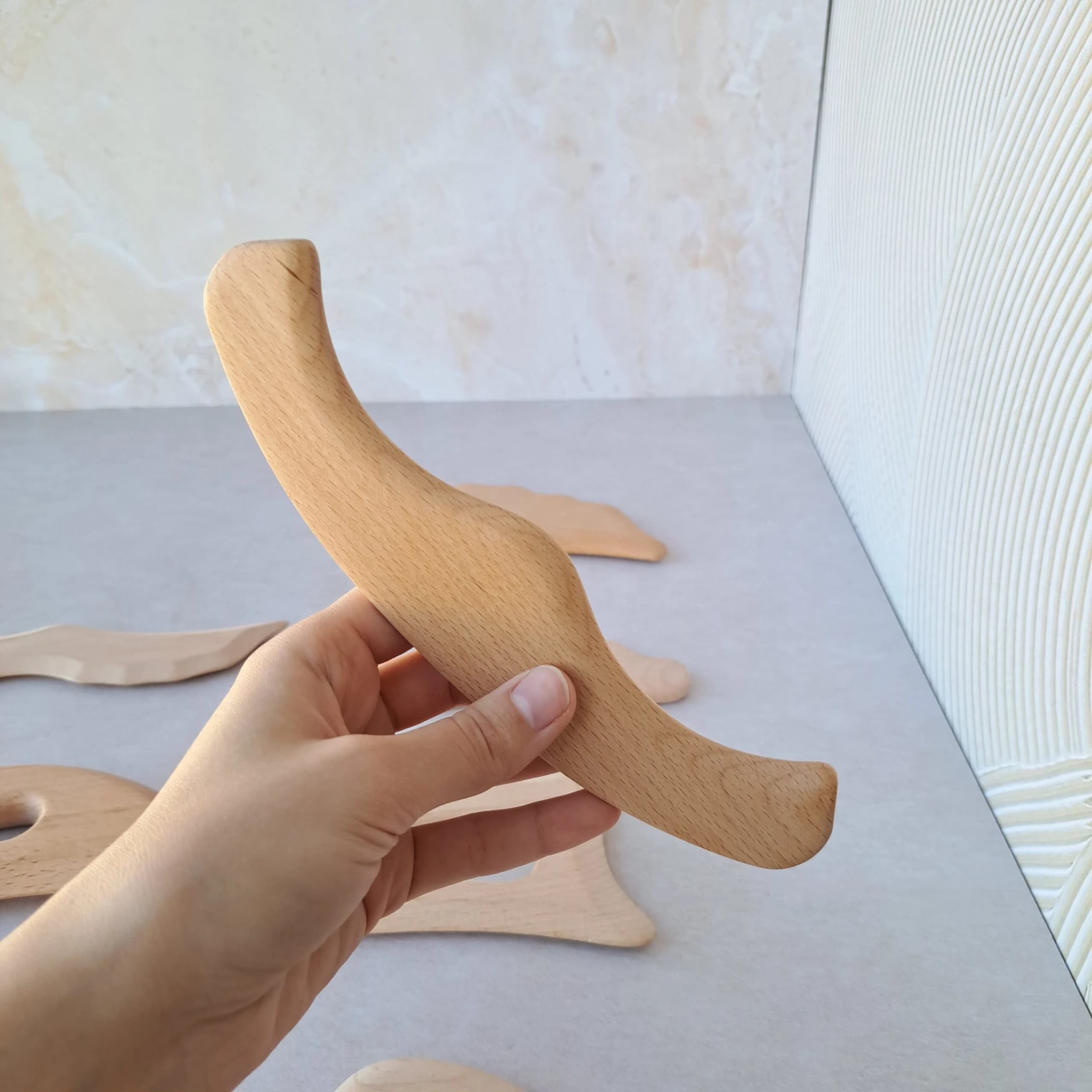گراستون ماساژ چوبی ۸ عددی