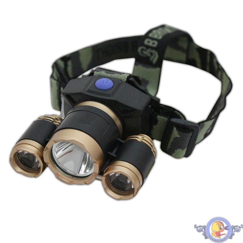 چراغ پیشانی هدلایت شارژی مدل TBZB029