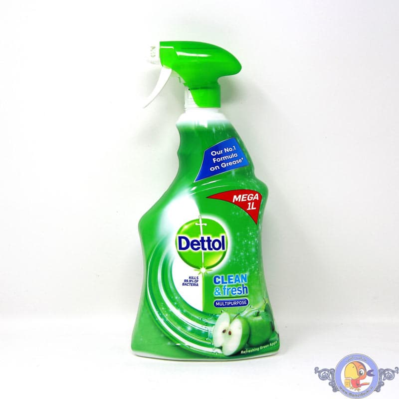 پاک کننده چندمنظوره دتول Dettol مدل Clean & Fresh رایحه سیب سبز
