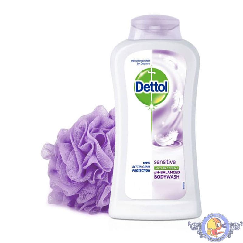 شامپو بدن آنتی باکتریال Dettol Sensitive — تصویر ۳