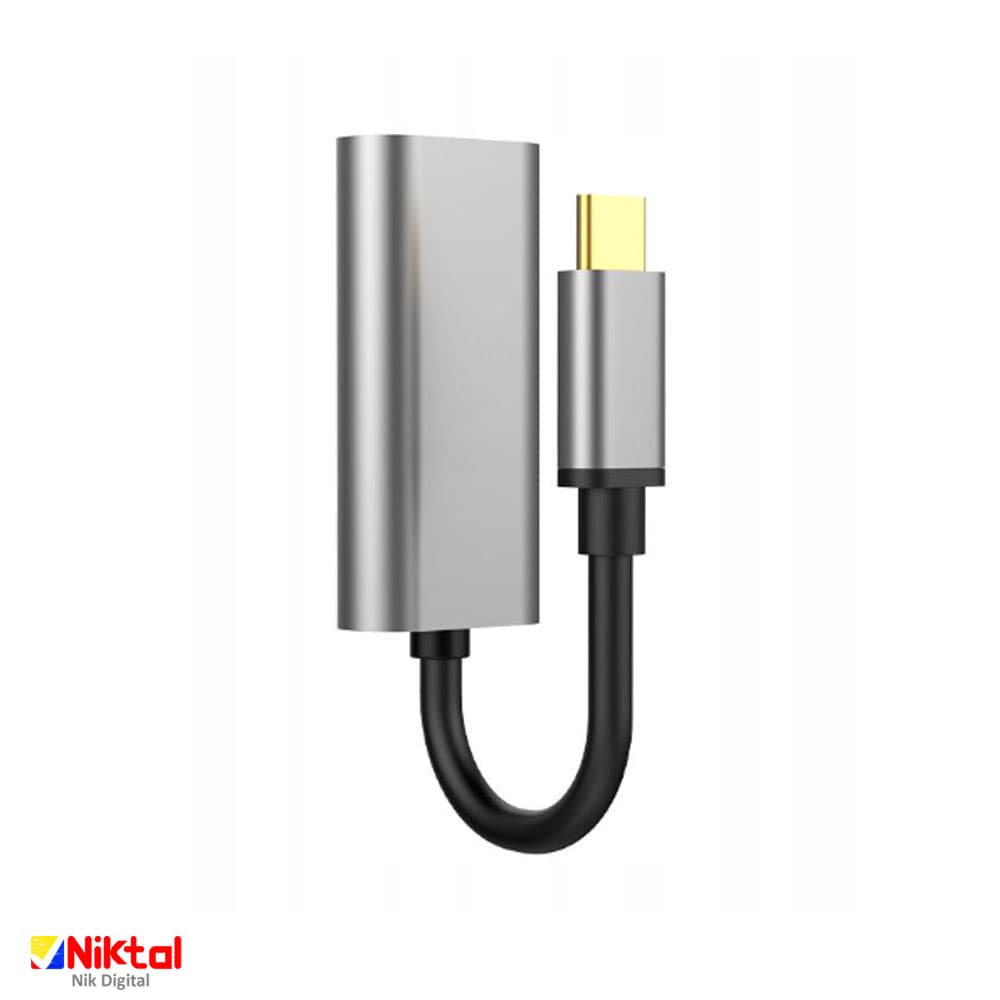 هاب و تبدیل USB Type-C به HDMI مدل BYL-2006L | اتصال سریع و نمایش 4K