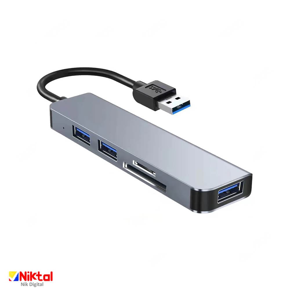 هاب 5 پورت USB 3.0 مدل BYL-2103 — تصویر ۹