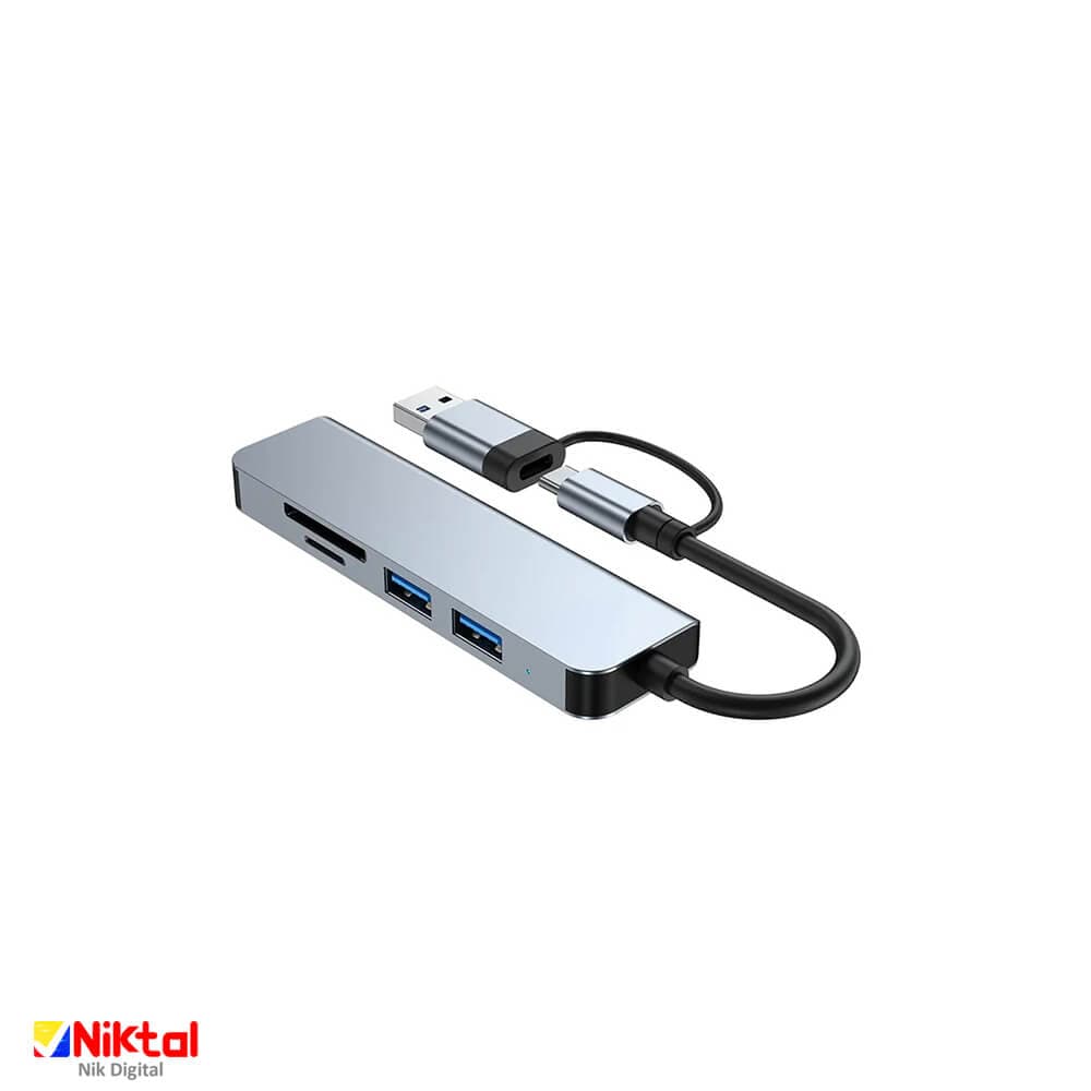 هاب 5 پورت USB 3.0 مدل BYL-2103 — تصویر ۴