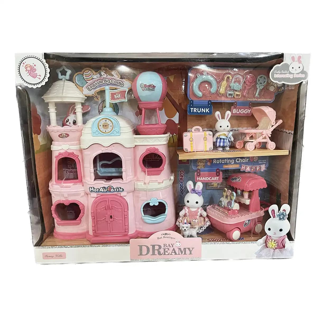 اسباب بازی مدل قصربازی Dreamy bay کد 6694 — تصویر ۴