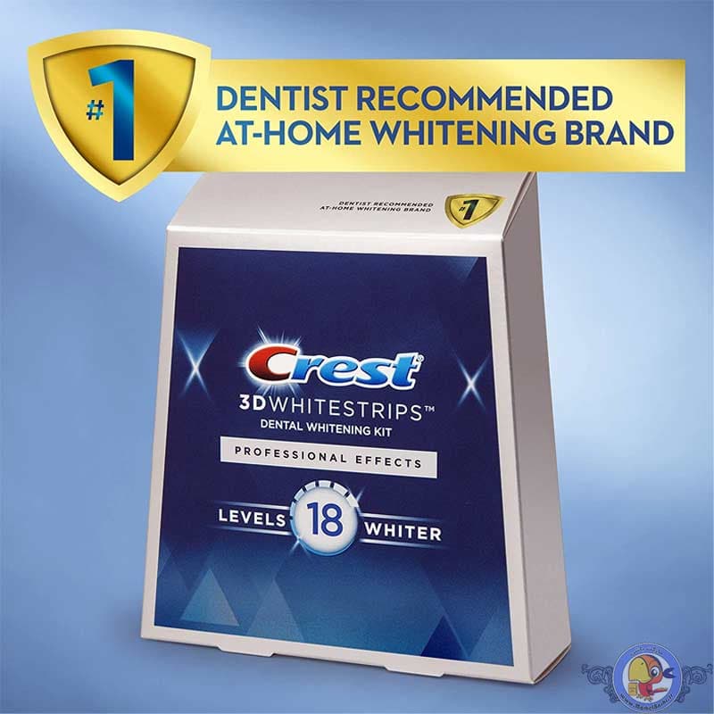 چسب سفید کننده دندان کرست Crest 3D Whitestrips — تصویر ۱۱