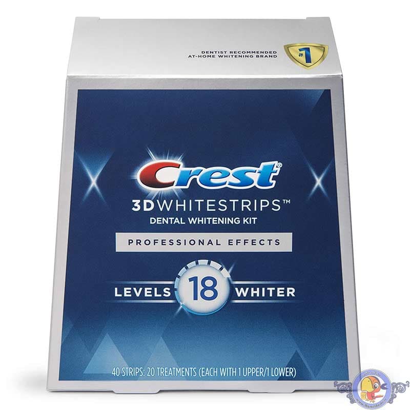 چسب سفید کننده دندان کرست Crest 3D Whitestrips — تصویر ۲