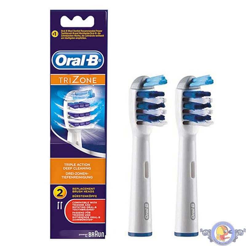 سری یدک مسواک برقی Oral-B مدل TriZone بسته 2 تایی — تصویر ۲