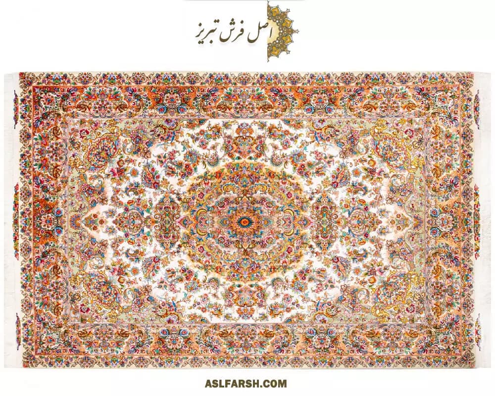 فرش دستباف شش متری خطیبی کد 5021 — تصویر ۵