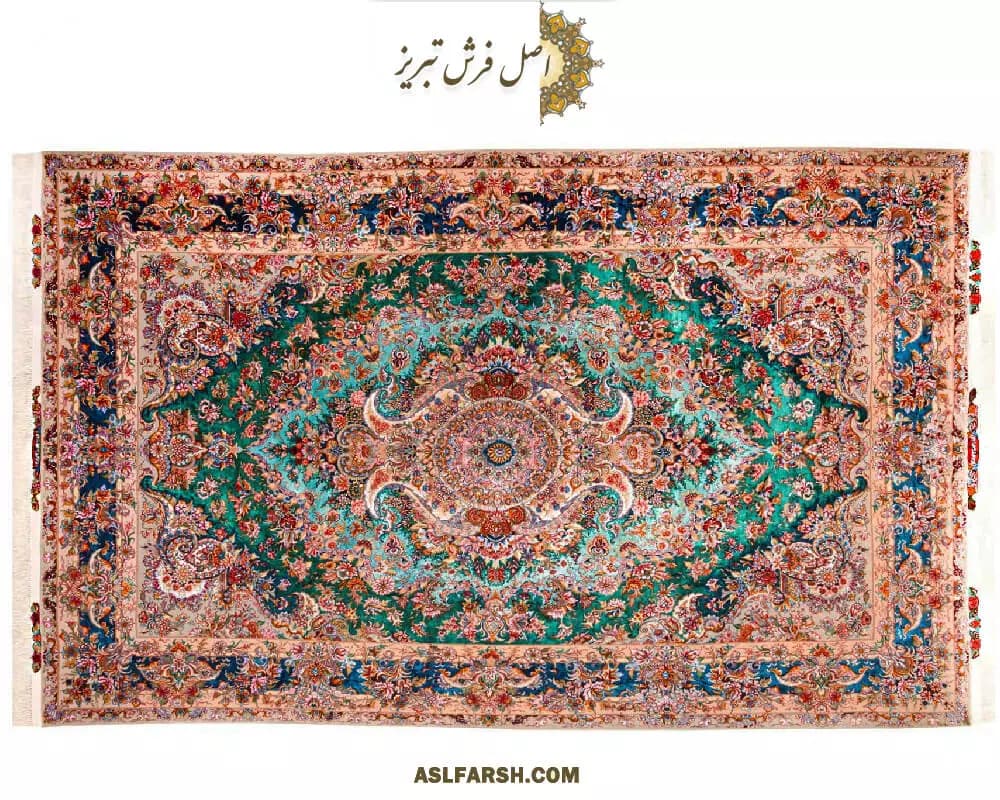 فرش دستباف شش متری خطیبی کد 5020 — تصویر ۵