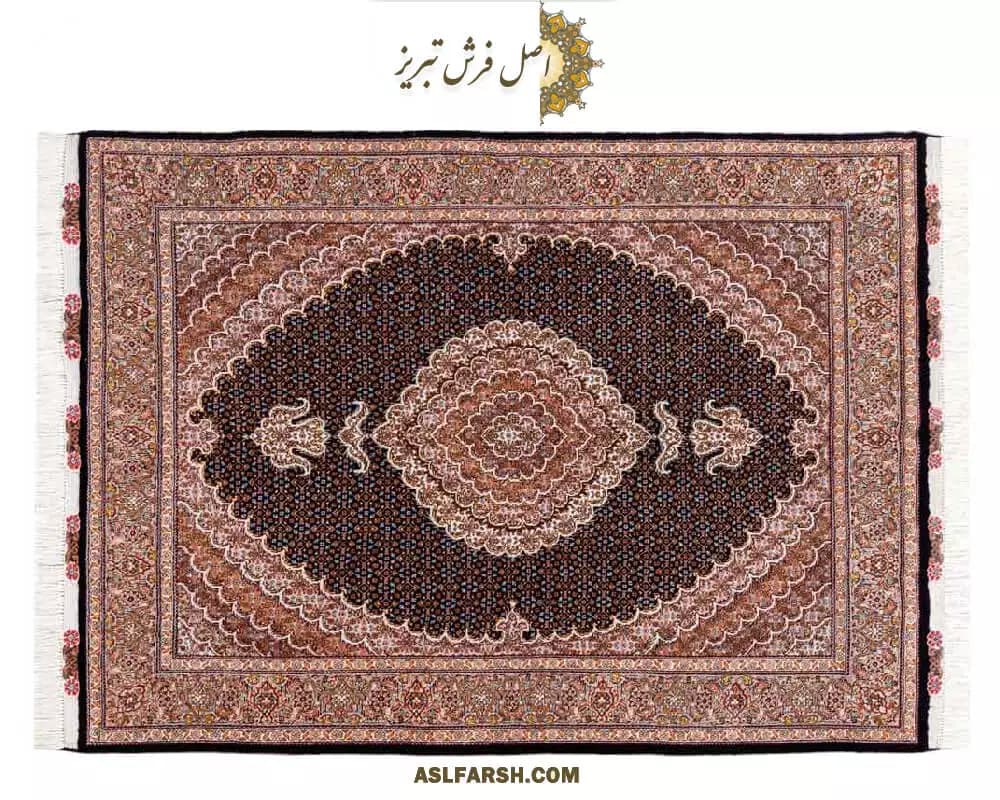 فرش دستباف سه متری طرح ماهی کد 5014 — تصویر ۴