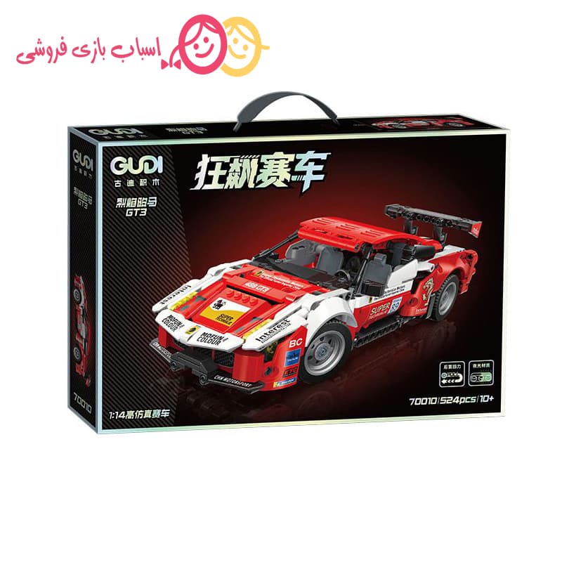 لگو ماشین تکنیک GT3 عقب کش ۷۰۰۱۰(524 قطعه) — تصویر ۹