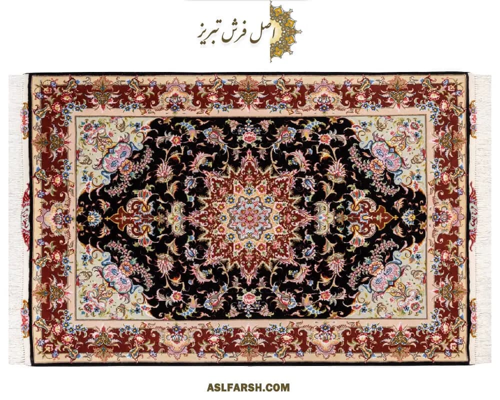 فرش دستباف ذرع و نیم علیا — تصویر ۹