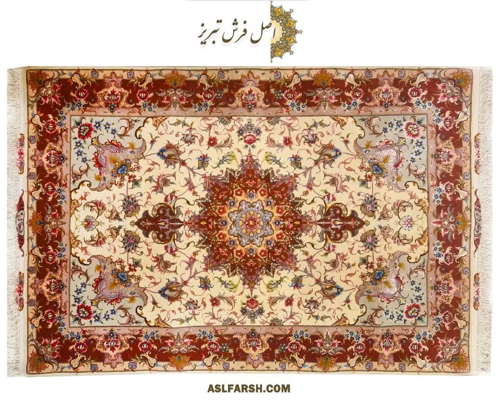 فرش دستباف ذرع و نیم علیا