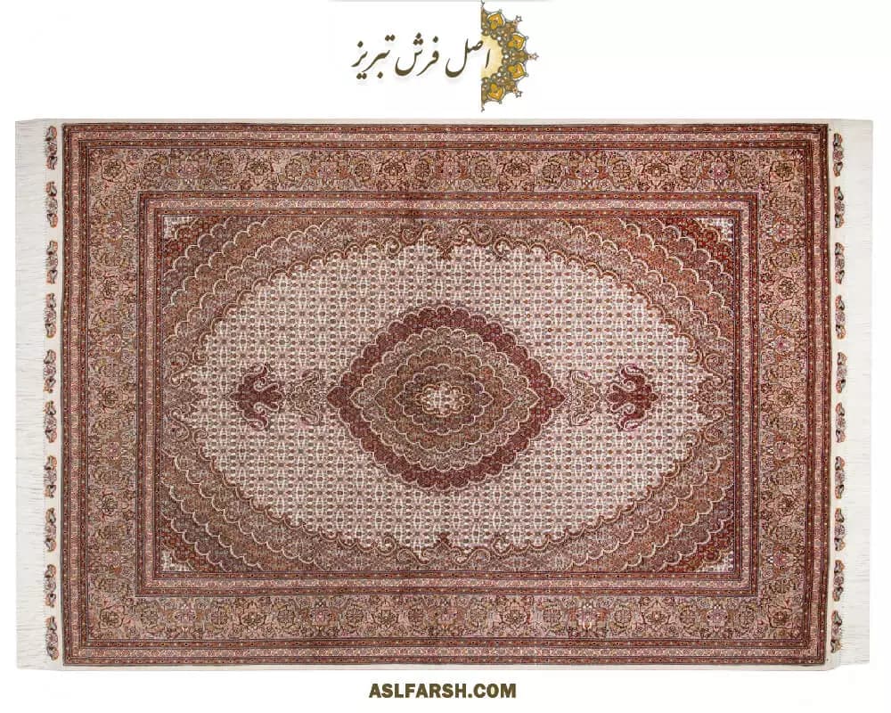 فرش دستباف سه متری طرح ماهی کد 5006