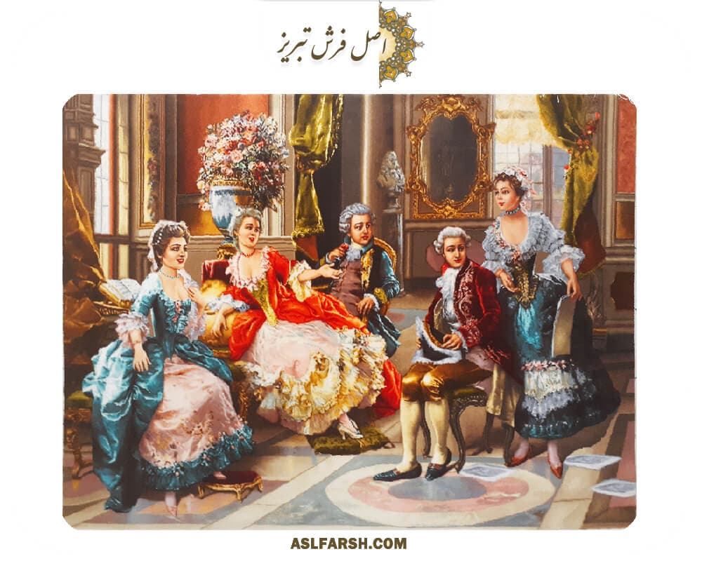 تابلو فرش مراسم خواستگاری