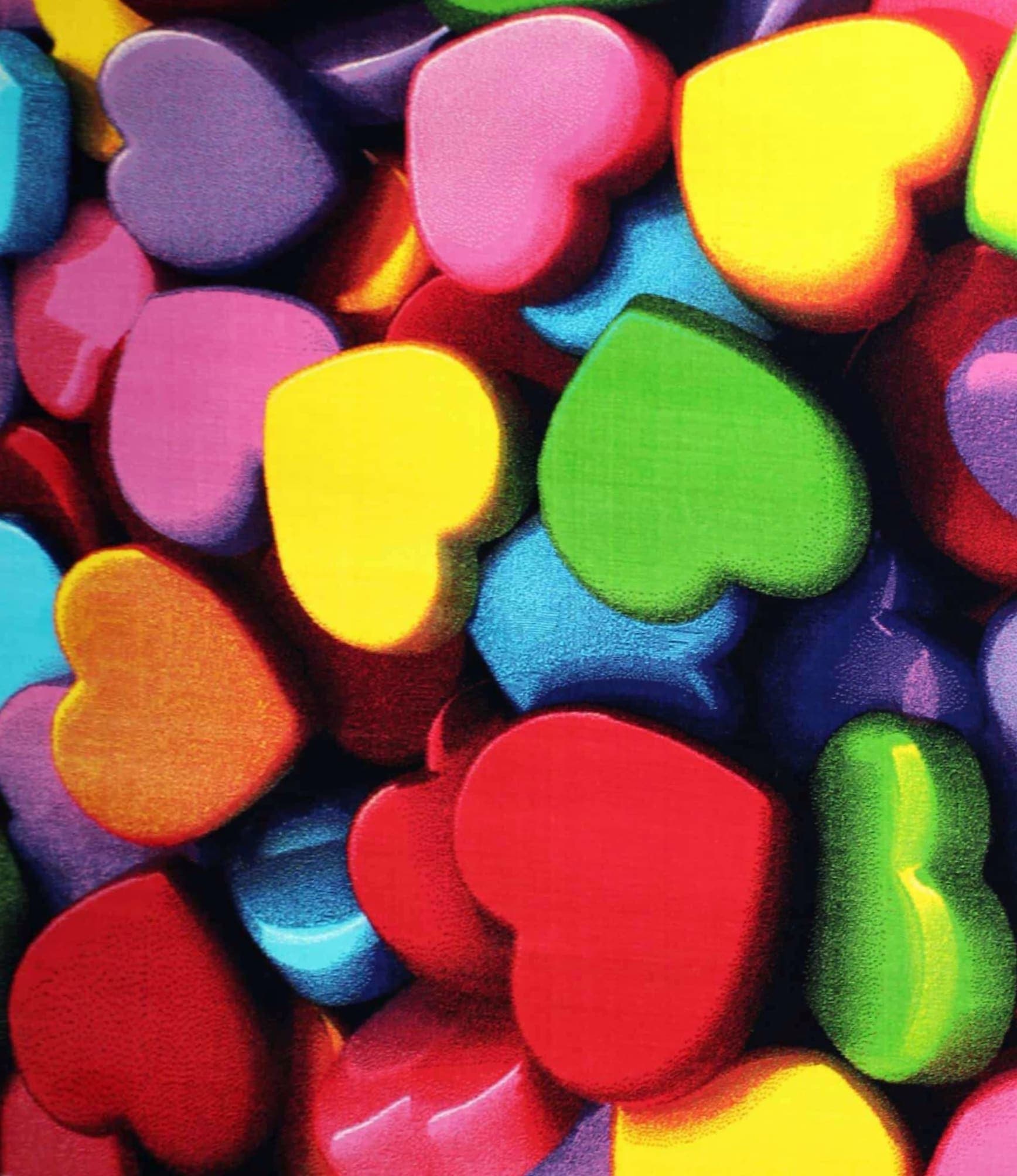 فرش کودک افرند طرح قلب رنگی کد 128 — تصویر ۵