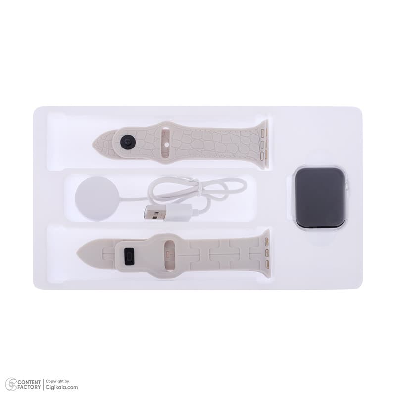 ساعت هوشمند 42 میلیمتری مدل S11 MINI با بند سیلیکونی به همراه بند اضافه — تصویر ۹