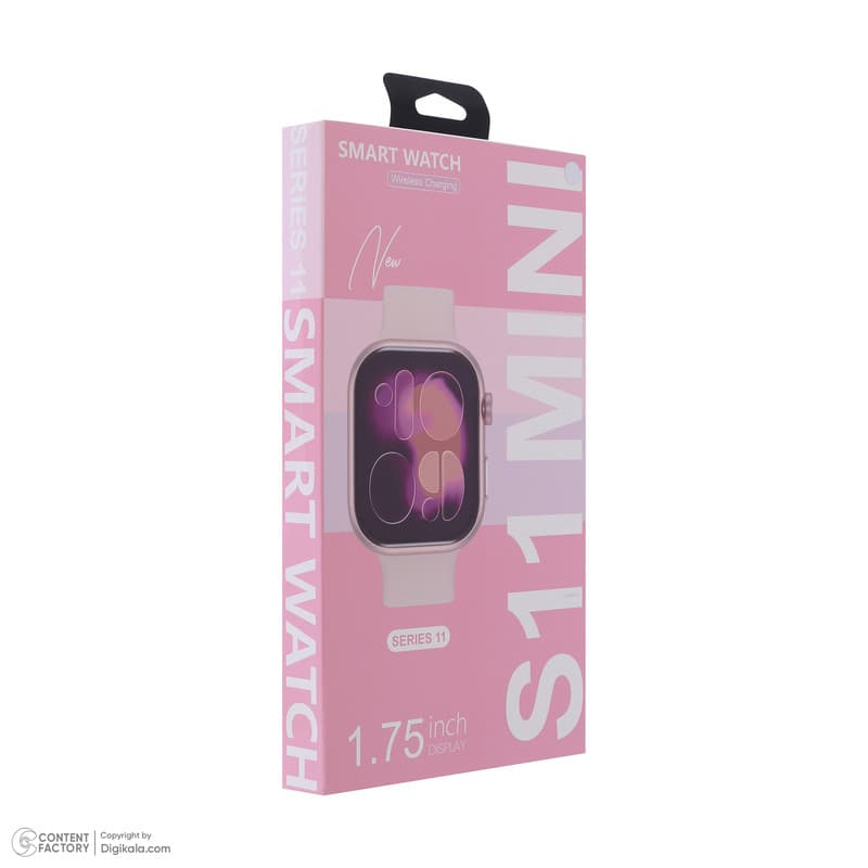 ساعت هوشمند 42 میلیمتری مدل S11 MINI با بند سیلیکونی به همراه بند اضافه — تصویر ۱۰