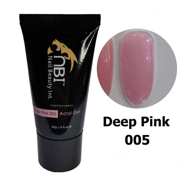 پلی ژل ان بی آی شماره 005 Deep Pink وزن 30 گرم