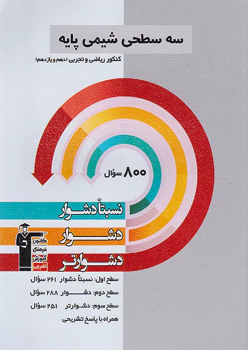 سه سطحی شیمی پایه کنکور قلم چی — تصویر ۳