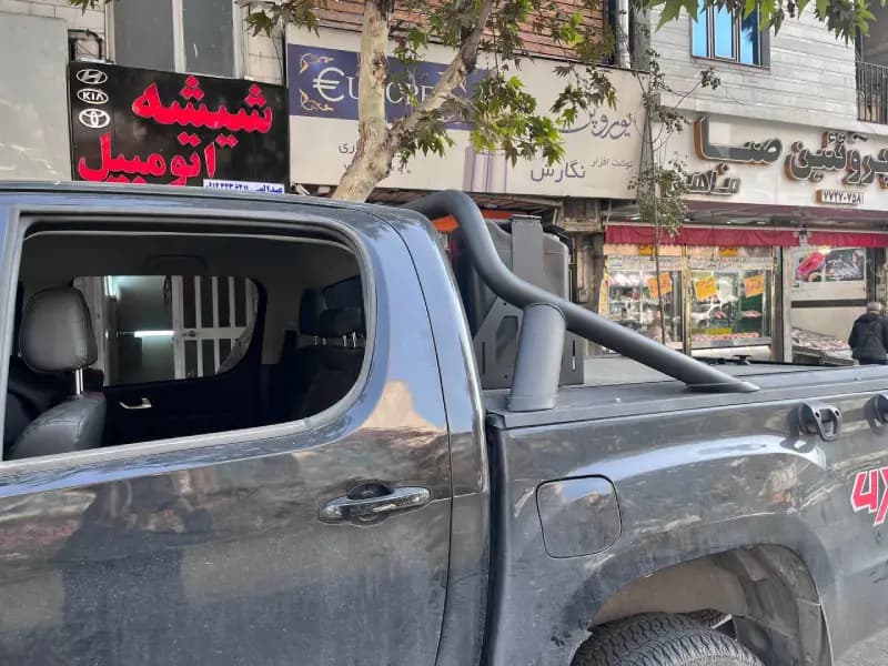 شیشه بغل فوتون پیکاپ تونلند مدل 1393 تا 1399 — تصویر ۳