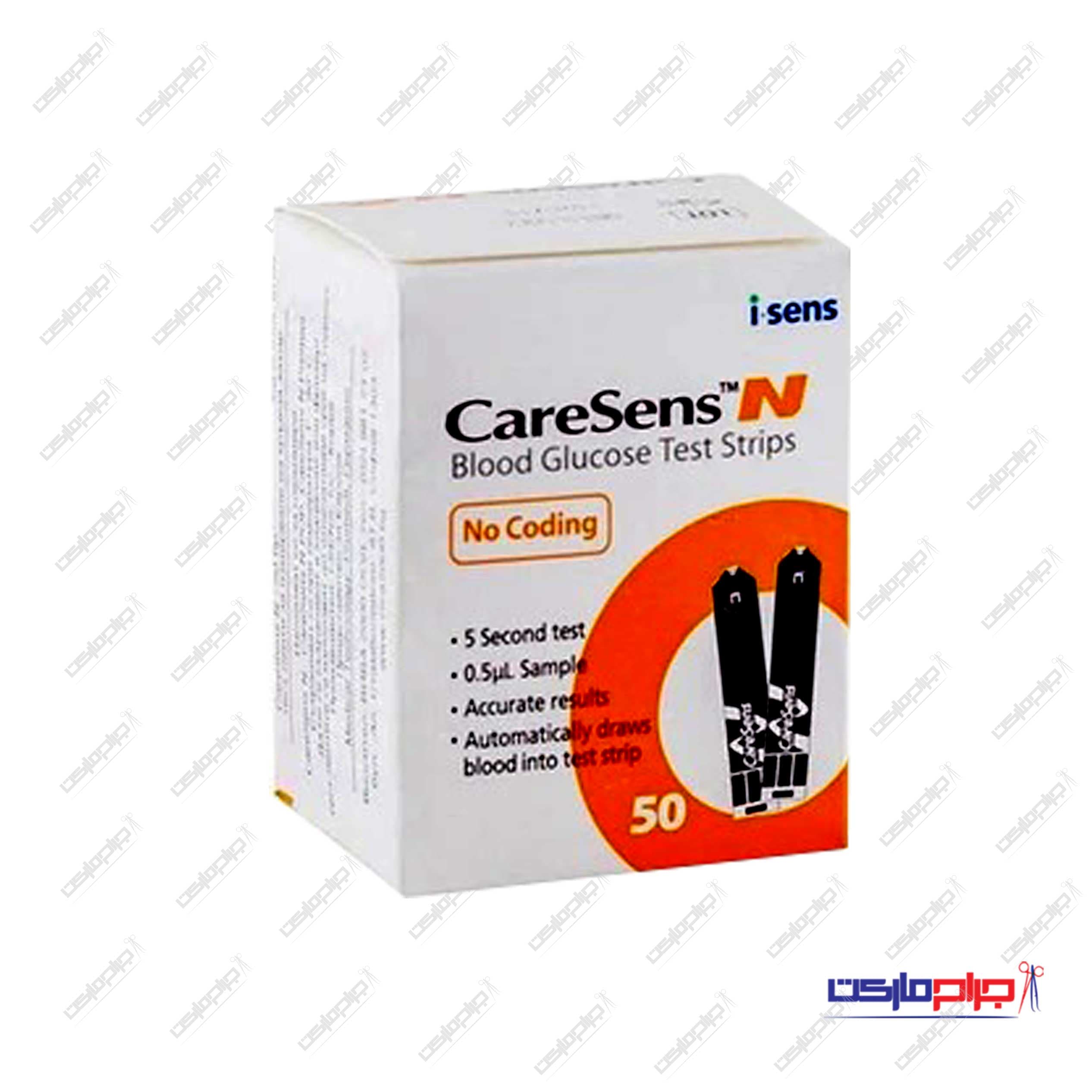 نوار تست قند خون CareSens — تصویر ۳