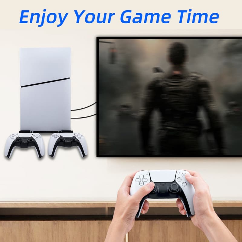 پایه نگهدارنده دیواری کنسول پلی استیشن 5 اسلیم مدل PGTECH GP-526 — تصویر ۴