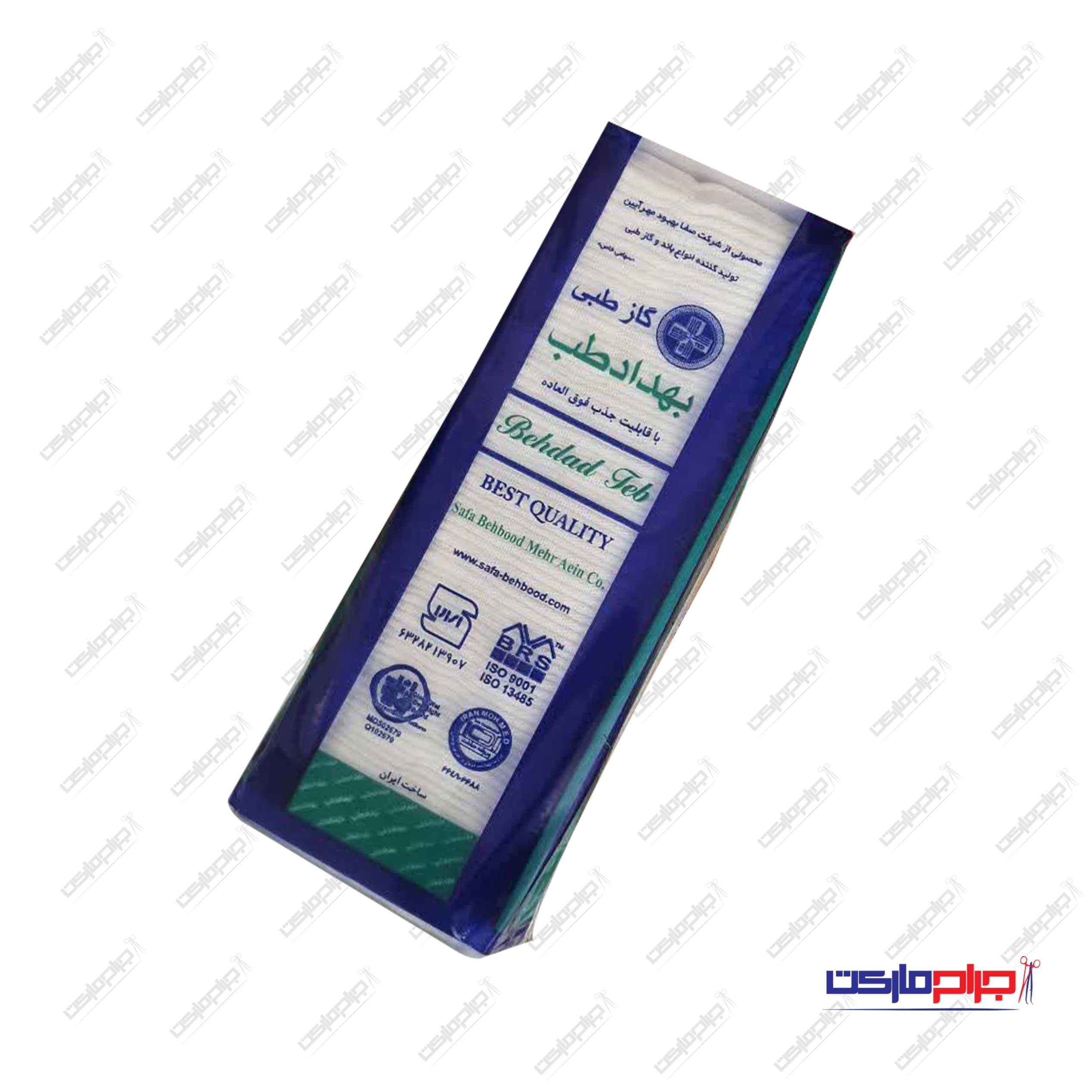 گاز طبی غیر استریل 400 گرمی 8 لایه