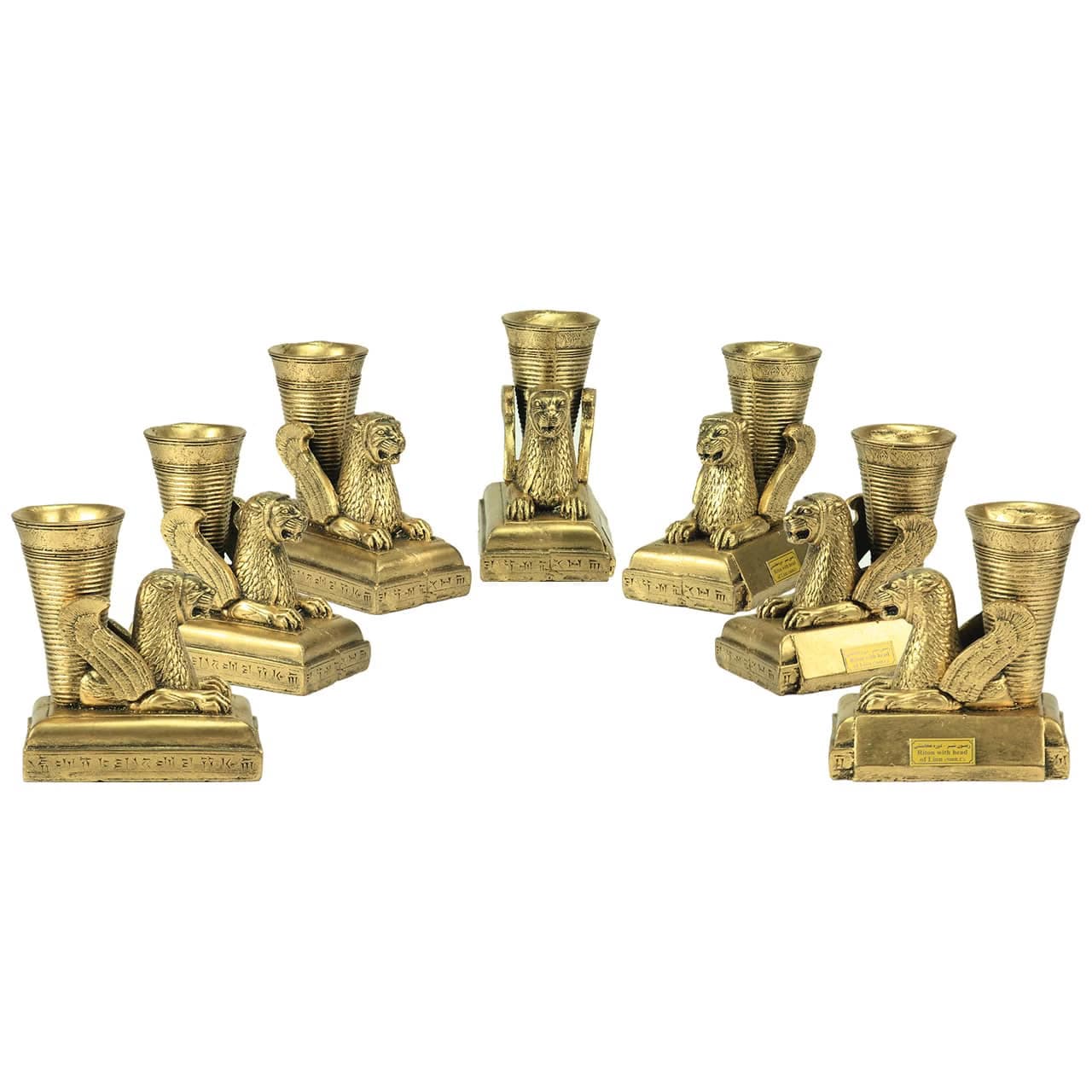مجموعه ظروف هفت سین 7 پارچه ریتون شیر کد HS140