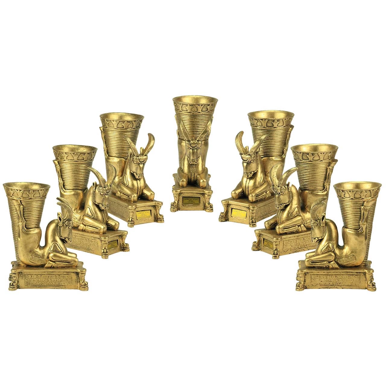 مجموعه ظروف هفت سین 7 پارچه ریتون بز کد HS130 — تصویر ۲