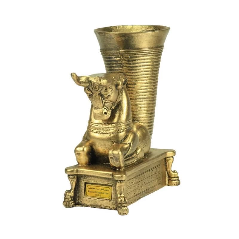 مجموعه ظروف هفت سین 7 پارچه ریتون گاو کد HS110 — تصویر ۹