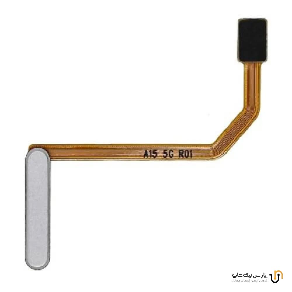 FLAT SAMSUNG A15 5GFINGER LIGHT BLUE ORG 100% فلت اثرانگشت سامسونگ رنگ آبی