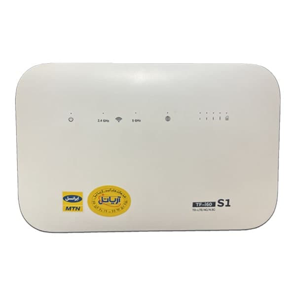 مودم ایرانسل رو میزی TF-i60 S1 unlock همراه سیمکارت اینترنت نسل ۴